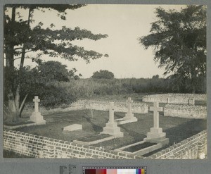 War cemetery, Malawi, ca.1918