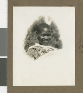 Portrait of a girl, Chogoria, Kenya, 1928