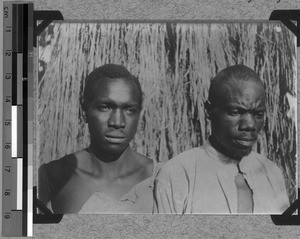 Carpenter Anton and his apprentice, Unyamwezi, Tanzania