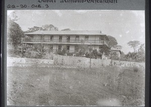 (Mission house and) sanatorium Aburi (Gold Coast)