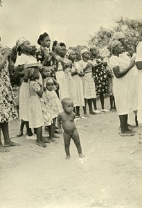 Meeting of women, in Gabon