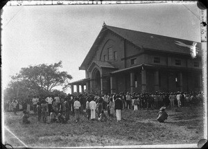 Inauguration of the chapel in Khovo, Maputo, Mozambique, 18 May 1902