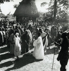 Dances in Bangwa, in Cameroon