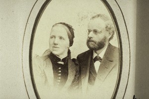 Dean Karl Elsaesser and his wife, in Tübingen