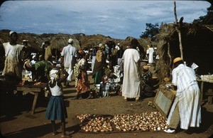 Onion market, Ngaoundéré, Adamaoua, Cameroon, 1953-1968