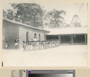 Missionary school girls' boarding house, Mihecani, Mozambique, ca.1925