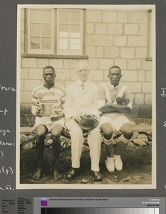 Football Teams, Kikuyu, Kenya, August 1926