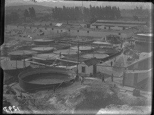 Gold mine, Johannesburg, South Africa, 1909