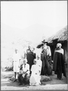 Mr. Tuvana with family, Wudee, Tanzania, 1927