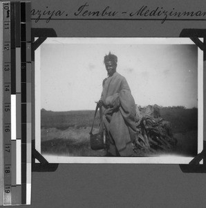 Tembu medicine man, Baziya, South Africa East