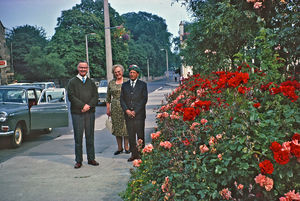 Mubarak Ibrahim, Aden on official visit to Denmark in 1965