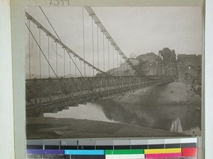 Ikopa bridge near Antananarivo, Madagascar, ca.1908