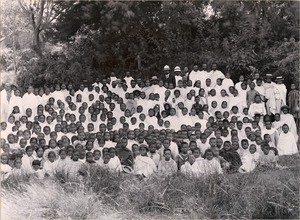 Group of malagasy people, in Madagascar