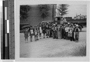 Fire Prevention Week at Granada Japanese Relocation Camp, Amache, Colorado, ca. 1942