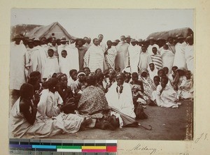 Sakalav singers, Midongy, Madagascar, 1901