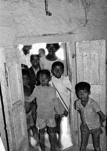 Danish Santal Mission, Bangladesh, 1983. Children from the poor village named Rodoil, near Sara