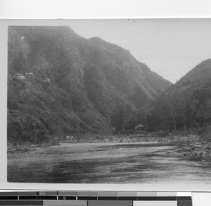 Scenery in Soule in China, 1933