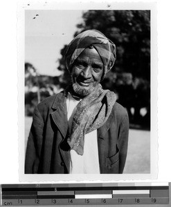 The old Arab told us from Livingstone in 1921, East Africa