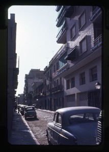 city street and buildings