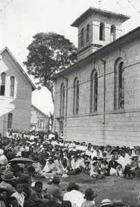 Celebrations for the 100th anniversary of the death of malagasy christian martyrs, in Faravohitra, Madagascar