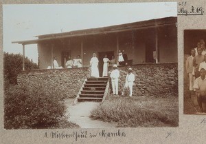 First mission house in Mamba, Mamba, Kenya, ca.1897-1910