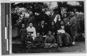 Wedding party, Hakodate, Japan, 1912