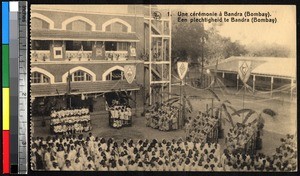 Girls attend celebration, Mumbai, India, ca.1920-1940