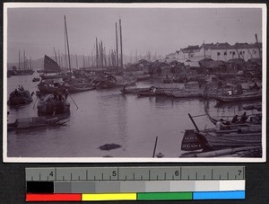 Landing in Swatow harbor, Shantou, Guangdong, China, ca.1918-1922