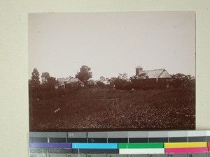 Mission Station and church, Ambohimasina, Madagascar, 1901