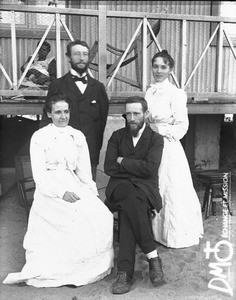 Swiss missionaries, Catembe, Mozambique, ca. 1896-1911