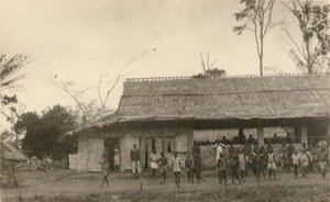 Primary school of Ngomo, in Gabon