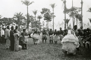 Dancers, in Oyem, Gabon