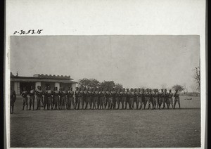 Soldaten in Sansane Mangu