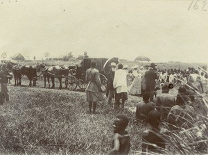 Arrival of the missionary Coillard to Barotseland in December 1902