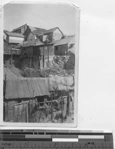 Housing at Andong, China, 1939