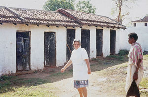 East Jeypore, India. Missionary Doctor Lis Madsen is guiding us at the Christian Hospital Bissa