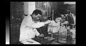 Quantitative chemistry laboratory, Chengdu, Sichuan, China, ca.1941