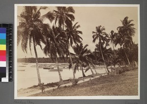 View of Malua Bay, Samoa, ca. 1897