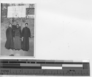 Teachers at the mission school in Andong, China, 1935