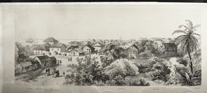 The Penelope, Mandingo Shore, Jail (The Upper Story used as the Court House), Freetown Church, Colonial Office, Commissariat