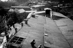 UMN, Nepal 1991. Tansen Mission Hospital ligger på en bjergskråning, og består af flere bygninger