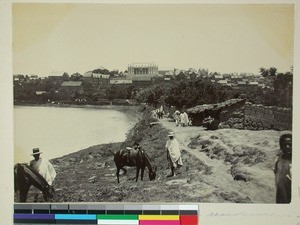 Anosy Lake, Antananarivo, Madagascar, ca.1896