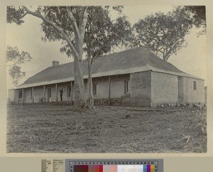 Dining hall, Livingstonia, Malawi, ca.1903