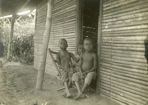 Girls in Talagouga, Gabon