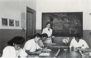 School of domestic science in Antananarivo, Madagascar