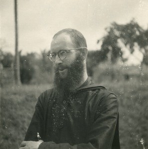 Benedictine monk, in Cameroon