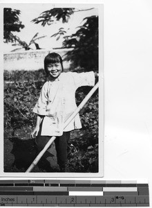 An orphan at Luoding, China, 1935