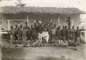 Mission school on Talagouga, Gabon
