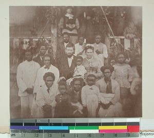 Ingeborg and Reinert Larsen Aas's wedding, Morondava, Madagascar, 1882-08-30