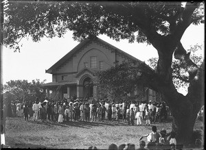 Inauguration of the chapel in Khovo, Maputo, Mozambique, 18 May 1902